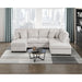 Homelegance - Lawson 2 Piece Sectional with Chaise in Taupe - 8470TPE*23LCRC - GreatFurnitureDeal