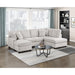 Homelegance - Lawson 2 Piece Sectional with Chaise in Taupe - 8470TPE*23LCRC - GreatFurnitureDeal