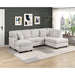 Homelegance - Lawson 2 Piece Sectional with Chaise in Taupe - 8470TPE*23LCRC - GreatFurnitureDeal