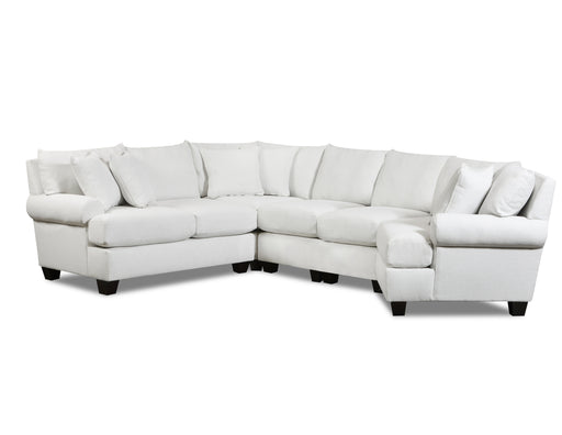 Southern Motion - ST8505 Margo 4 Piece Sectional Sofa in Sugarshack Blanco - 8505-21L-15-29-24R-BLANCO-MTO - GreatFurnitureDeal