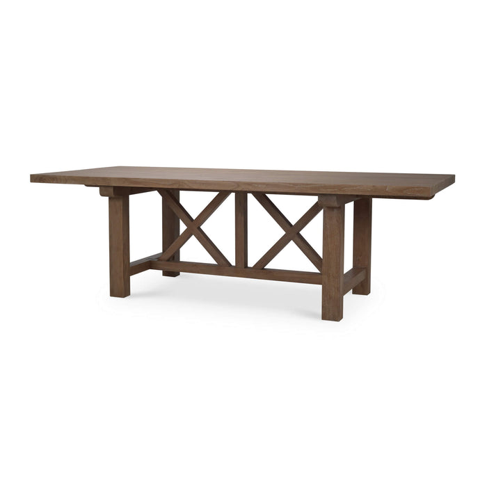 Bramble - Silvia Teak Dining Table 96'' in Teak Straw - US-WS-85053TSW-----