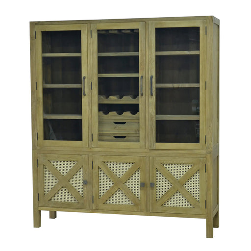 Bramble - Silvia Wine Cabinet - Reclaimed Teak - US-WS-85056TRS-RNAT--- - GreatFurnitureDeal