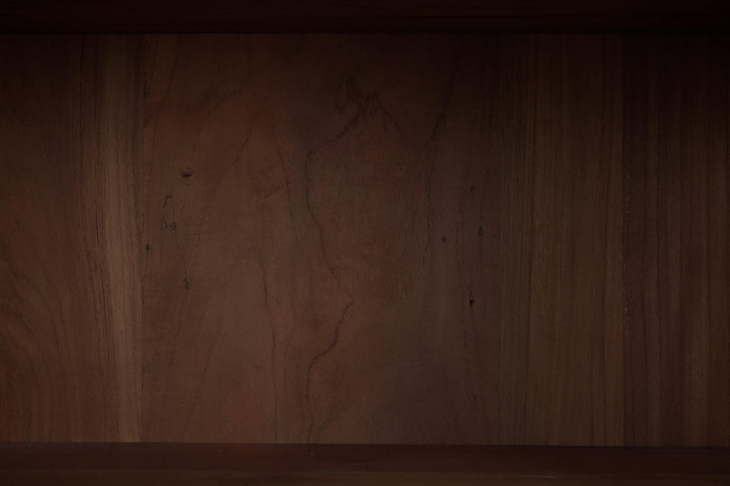 Bramble - Silvia Wine Cabinet in Teak Straw - US-WS-85056TSW-RNAT---