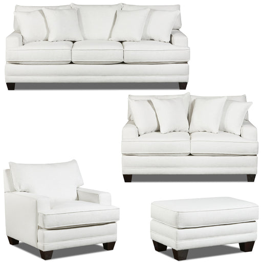 Southern Motion - ST8507 Kennedy 4 Piece Living Room Set in Sugarshack Glacier - ST8507-00-02-GLACIER-4SET-MTO - GreatFurnitureDeal