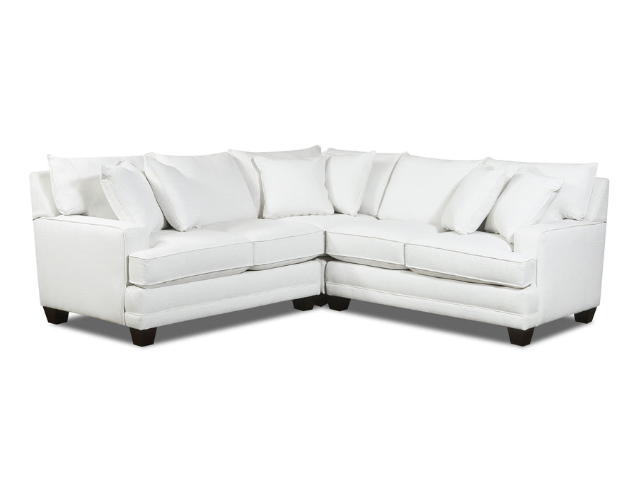 Southern Motion - ST8507 Kennedy 3 Piece Sectional Sofa in Sugarshack Glacier - 8507-21L-15-21R-GLACIER-MTO - GreatFurnitureDeal