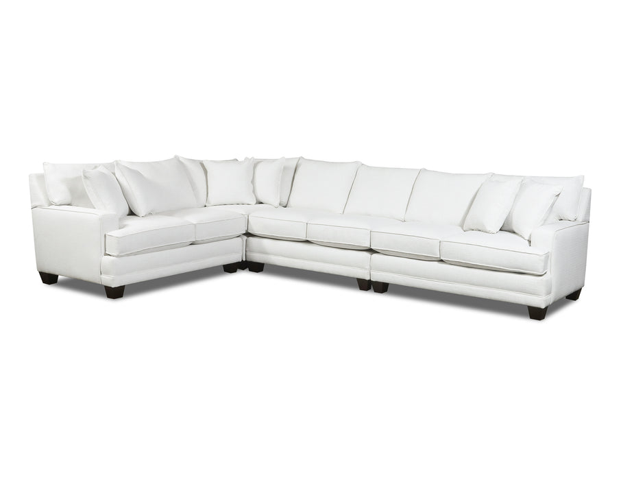 Southern Motion - ST8507 Kennedy 4 Piece Sectional Sofa in Sugarshack Glacier - 8507-21L-15-29-21R-1-GLACIER-MTO - GreatFurnitureDeal