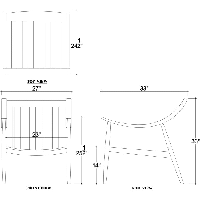 Bramble - Zamora Dining Chair in Teak - BR-85118