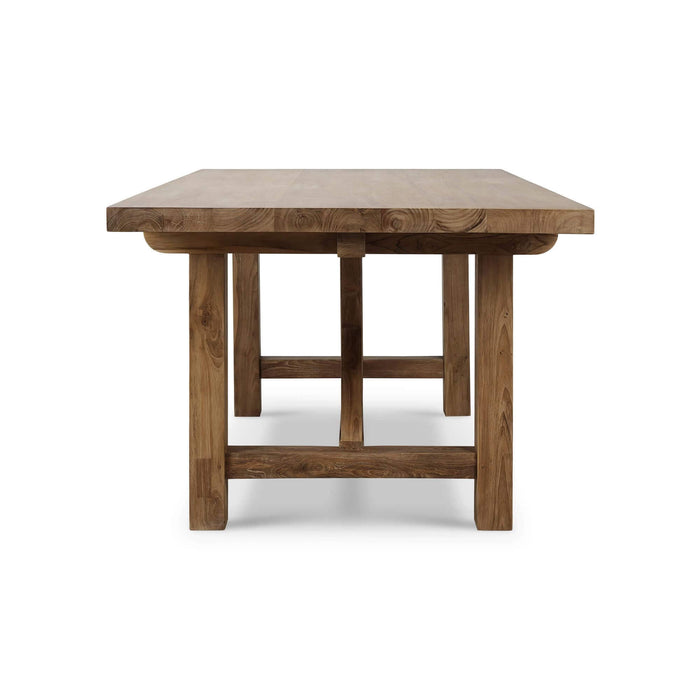 Bramble - Silvia Dining Table 84" in Teak Straw - US-WS-85150TSW-----