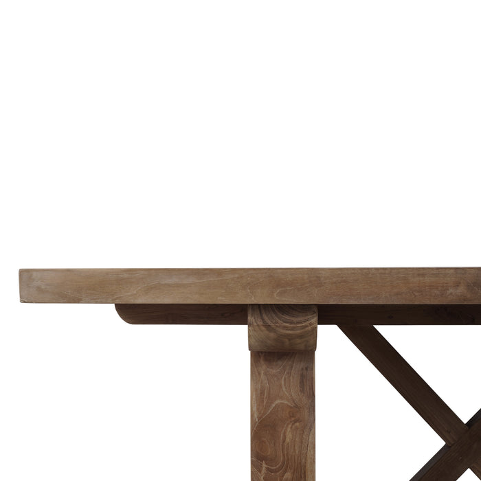 Bramble - Silvia Dining Table 84" - Reclaimed Teak - BR-85150 - GreatFurnitureDeal