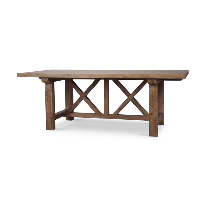 Bramble - Silvia Dining Table 84" - Reclaimed Teak - BR-85150 - GreatFurnitureDeal