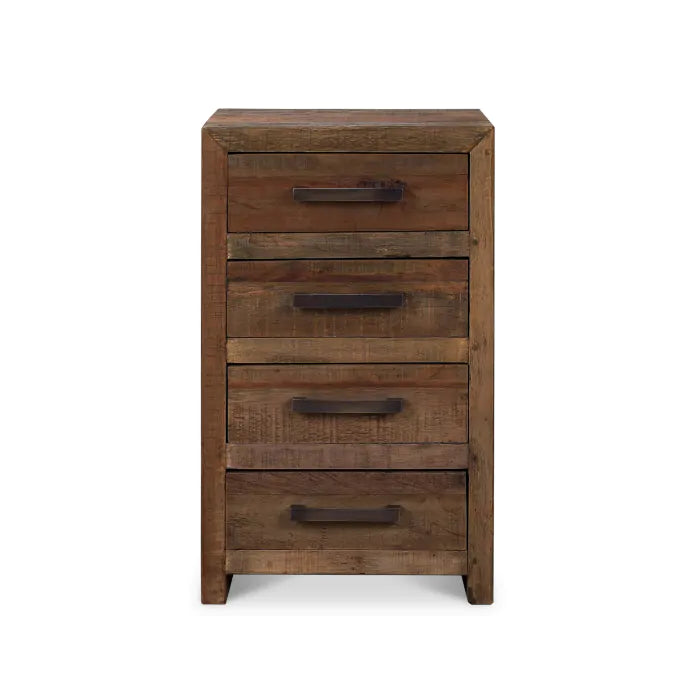 Bramble - Tuscan Four Drawer End Table in Teak - BR-85156 - GreatFurnitureDeal