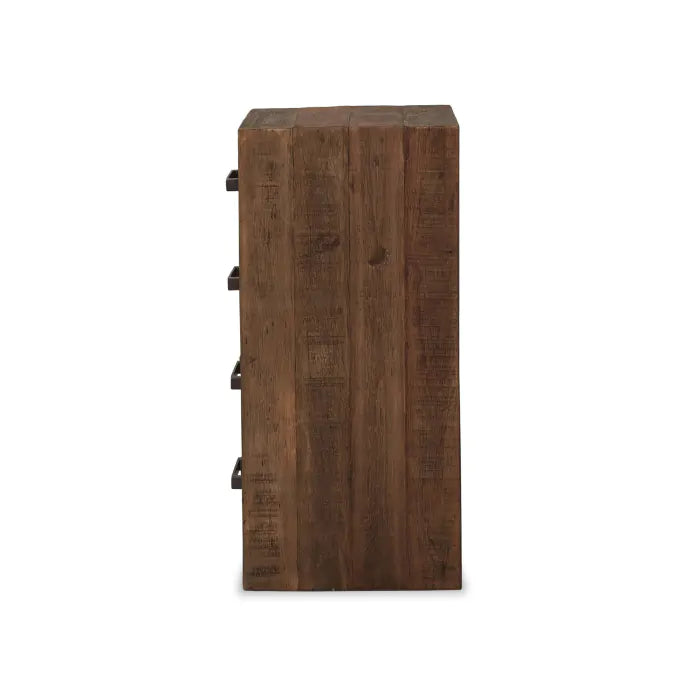 Bramble - Tuscan Four Drawer End Table in Teak - BR-85156 - GreatFurnitureDeal