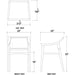 Bramble - Riviera Dining Chair in Teak - BR-85176 - GreatFurnitureDeal