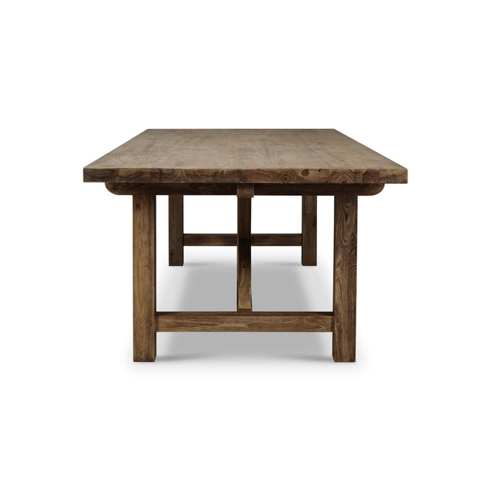 Bramble - Silvia Dining Table 108" - Reclaimed Teak - 85179TSW----- - GreatFurnitureDeal