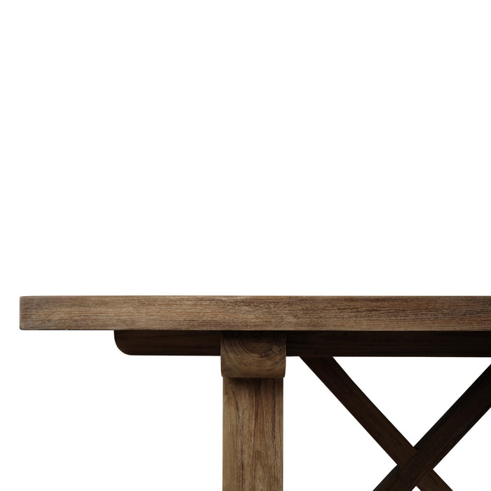Bramble - Silvia Dining Table 108" - Reclaimed Teak - 85179TSW----- - GreatFurnitureDeal