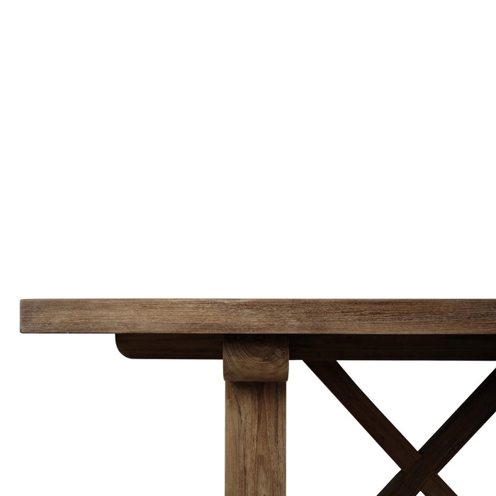 Bramble - Silvia Dining Table 108" in Teak Straw - US-WS-85179TSW-----