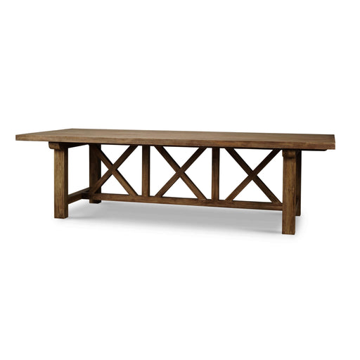 Bramble - Silvia Dining Table 108" - Reclaimed Teak - 85179TSW----- - GreatFurnitureDeal