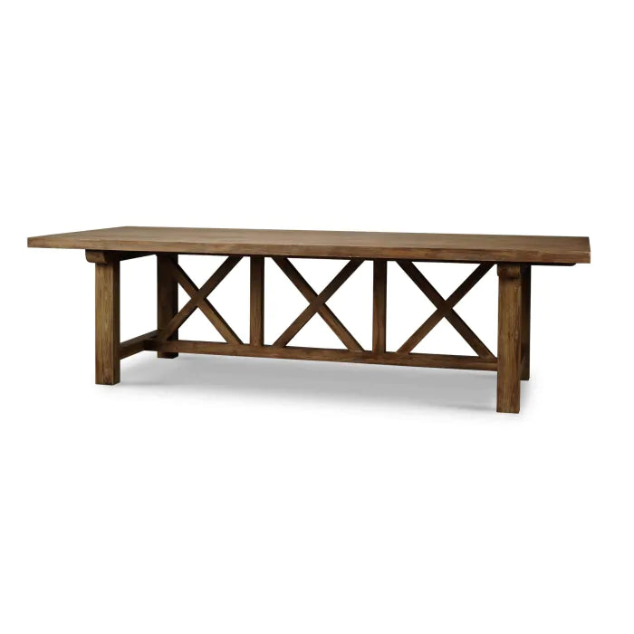 Bramble - Silvia Dining Table 108" in Reclaimed Teak - BR-85179TSW