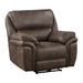 Homelegance - Proctor 3 Piece Double Reclining Living Room Set in Brown - 8517BRW*3 - GreatFurnitureDeal