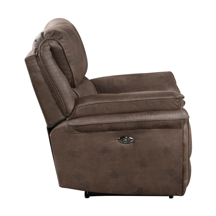 Homelegance - Proctor Reclining Chair in Brown - 8517BRW-1 - GreatFurnitureDeal