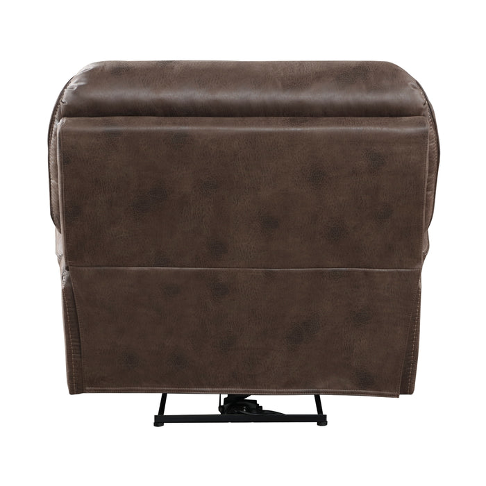 Homelegance - Proctor Reclining Chair in Brown - 8517BRW-1 - GreatFurnitureDeal
