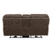 Homelegance - Proctor Double Reclining Love Seat with Center Console in Brown - 8517BRW-2 - GreatFurnitureDeal