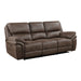 Homelegance - Proctor 2 Piece Double Reclining Sofa Set in Brown - 8517BRW*2 - GreatFurnitureDeal