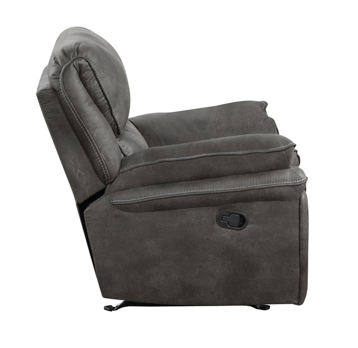 Homelegance - Proctor 3 Piece Power Double Reclining Living Room Set in Gray - 8517BRW*3PW - GreatFurnitureDeal