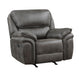 Homelegance - Proctor Power Reclining Chair in Gray - 8517BRW-1PW - GreatFurnitureDeal