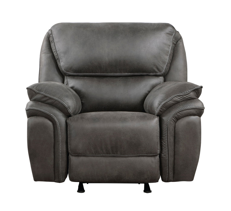 Homelegance - Proctor Reclining Chair in Gray - 8517BRW-1 - GreatFurnitureDeal