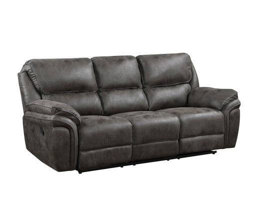 Homelegance - Proctor Double Reclining Sofa in Gray - 8517BRW-3 - GreatFurnitureDeal