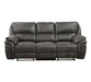 Homelegance - Proctor Double Reclining Sofa in Gray - 8517BRW-3 - GreatFurnitureDeal