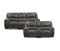 Homelegance - Proctor Double Reclining Sofa in Gray - 8517BRW-3 - GreatFurnitureDeal