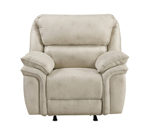 Homelegance - Proctor Reclining Chair in Sand - 8517PWT-1 - GreatFurnitureDeal
