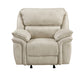 Homelegance - Proctor Reclining Chair in Sand - 8517PWT-1 - GreatFurnitureDeal