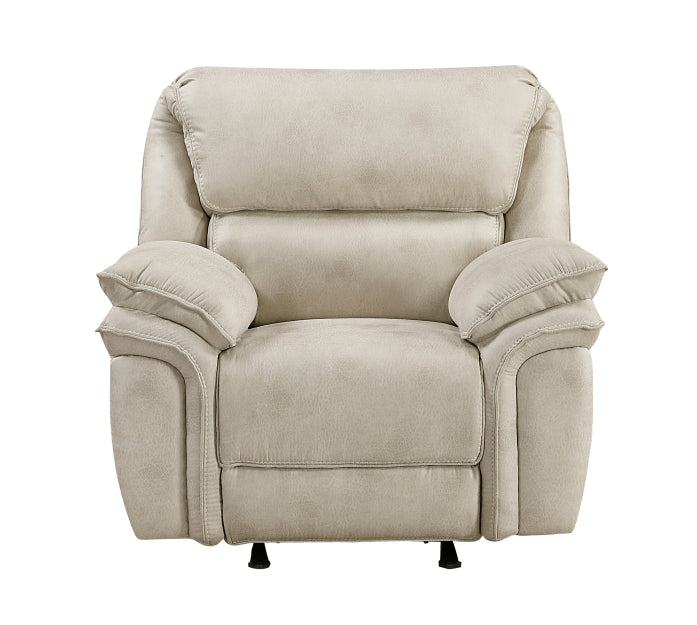 Homelegance - Proctor 3 Piece Double Reclining Living Room Set in Sand - 8517PWT*3 - GreatFurnitureDeal