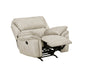 Homelegance - Proctor Reclining Chair in Sand - 8517PWT-1 - GreatFurnitureDeal