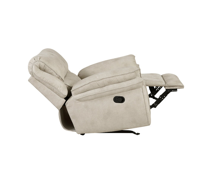 Homelegance - Proctor Reclining Chair in Sand - 8517PWT-1 - GreatFurnitureDeal