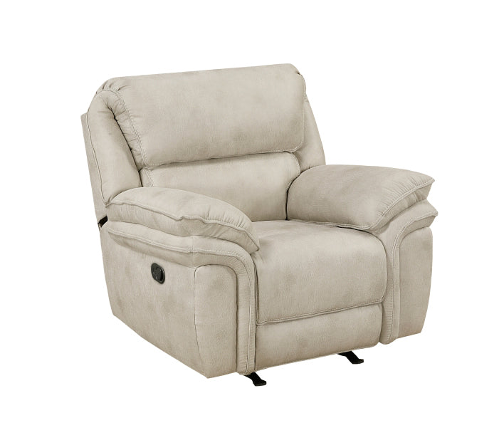 Homelegance - Proctor Reclining Chair in Sand - 8517PWT-1 - GreatFurnitureDeal