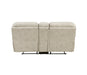 Homelegance - Proctor Power Double Reclining Love Seat with Center Console in Sand - 8517PWT-2PW - GreatFurnitureDeal