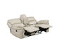 Homelegance - Proctor 3 Piece Double Reclining Living Room Set in Sand - 8517PWT*3 - GreatFurnitureDeal