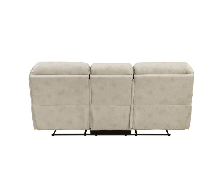 Homelegance - Proctor 2 Piece Power Double Reclining Sofa Set in Sand - 8517PWT*2PW - GreatFurnitureDeal