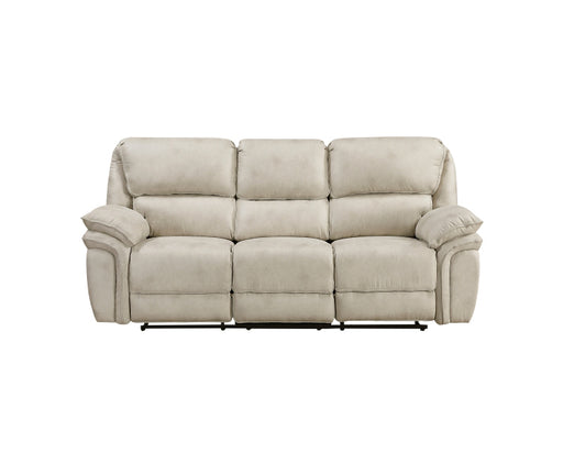 Homelegance - Proctor Power Double Reclining Sofa in Sand - 8517PWT-3PW - GreatFurnitureDeal