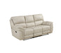 Homelegance - Proctor 3 Piece Double Reclining Living Room Set in Sand - 8517PWT*3 - GreatFurnitureDeal