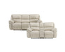 Homelegance - Proctor Power Double Reclining Sofa in Sand - 8517PWT-3PW - GreatFurnitureDeal