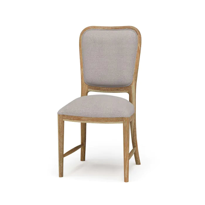 Bramble - Laurna Dining Chair w/ Upholstered Back in Teak (Set of 2) - BR-85191 - GreatFurnitureDeal