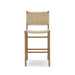 Bramble - Logan Counter Stool in Teak Natural Finish w/ Rattan Natural Seat & Back (Set of 2) - 85194TRN-RNAT--- - GreatFurnitureDeal