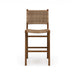 Bramble - Logan Counter Stool w/ Rattan in Teak (Set of 2) - BR-85194 - GreatFurnitureDeal