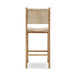 Bramble - Logan Barstool in Teak Natural Finish w/ Rattan Natural Seat & Back (Set of 2) - 85195TRN-RNAT--- - GreatFurnitureDeal