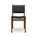 Bramble - Logan Dining Chair w/ Leather in Teak (Set of 2) - BR-85196 - GreatFurnitureDeal